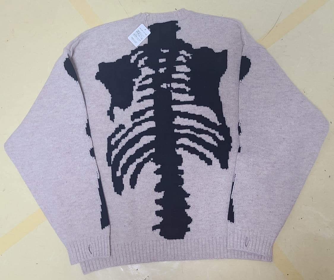 캐피탈 5G 울 본 니트 크루넥 스웨터 키나리 상품이미지2