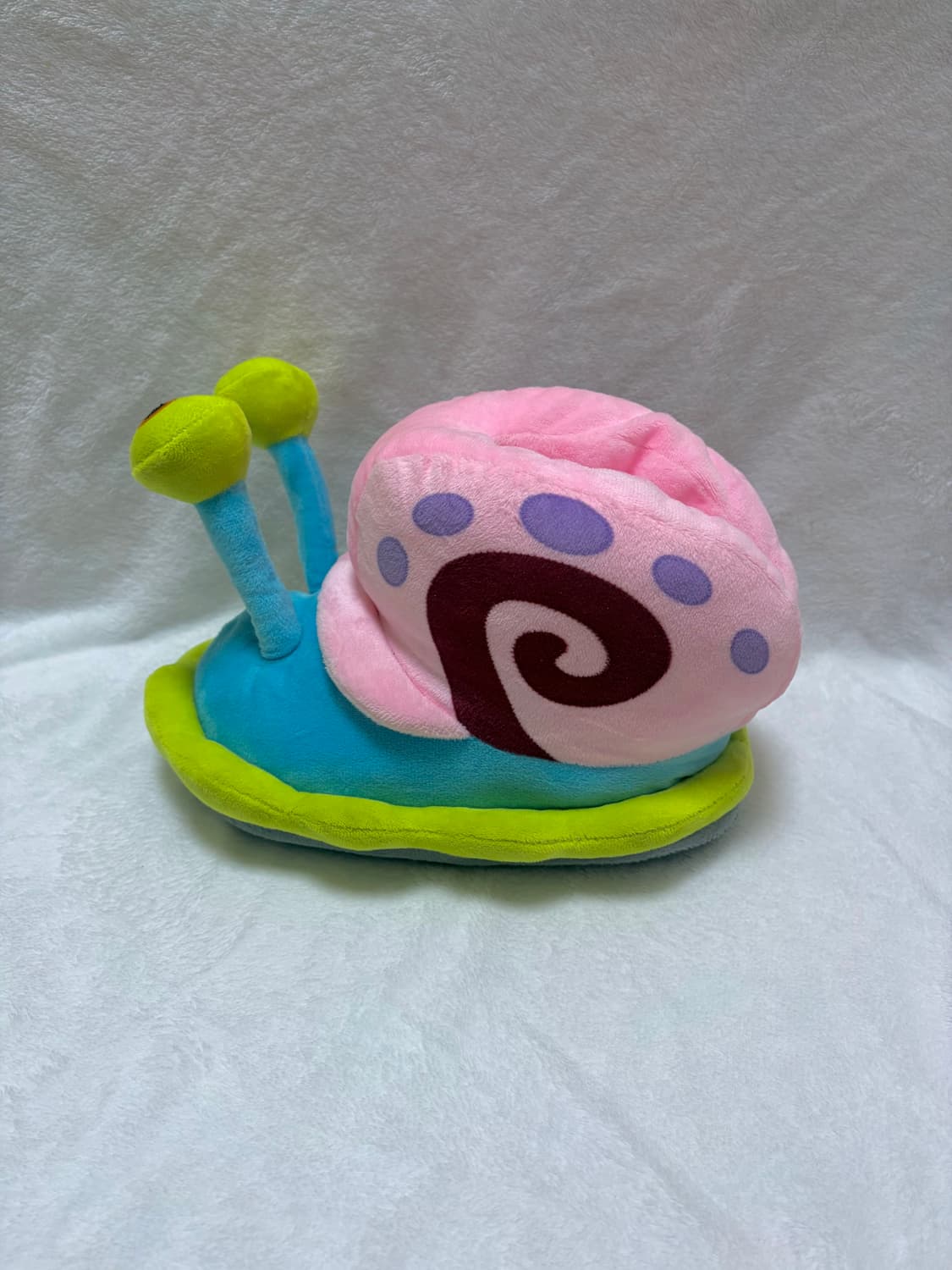 스폰지밥 달팽이 핑핑이 겨울 슬리퍼 털 슬리퍼 상품이미지3