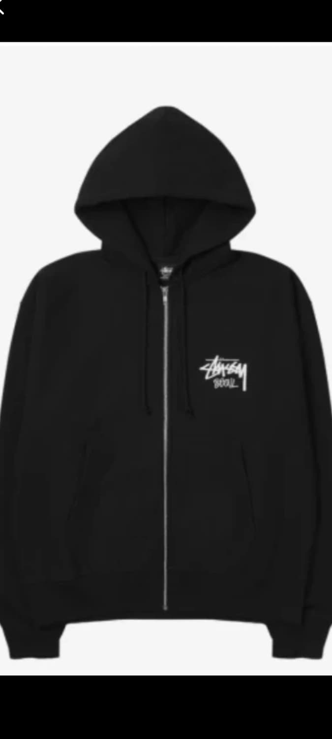 (새상품)스투시 Stock Seoul 후드집업
블랙
 상품이미지1