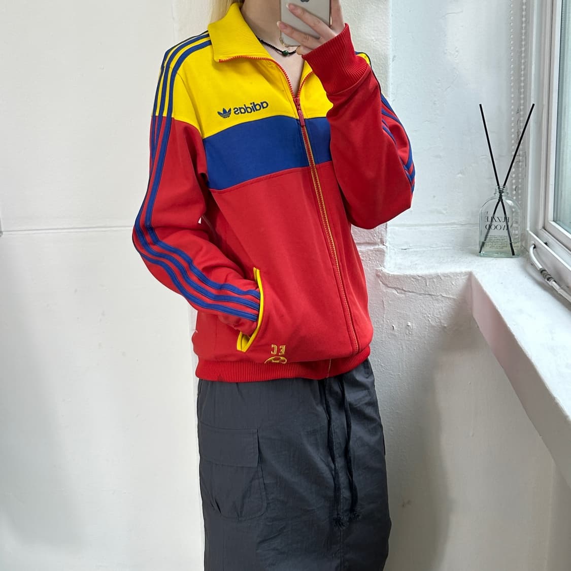 아디다스 베켄바우어 에콰도르 배색 져지 상품이미지1