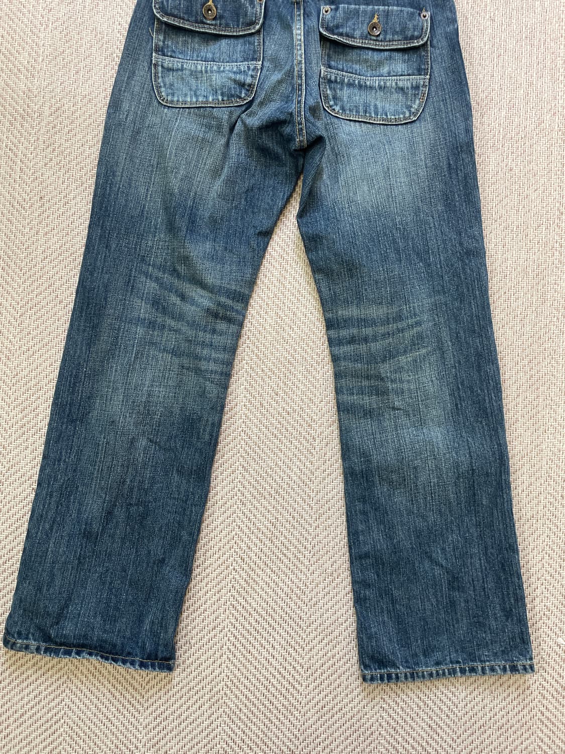 빈티지 신치백 페이딩 데님팬츠  상품이미지3