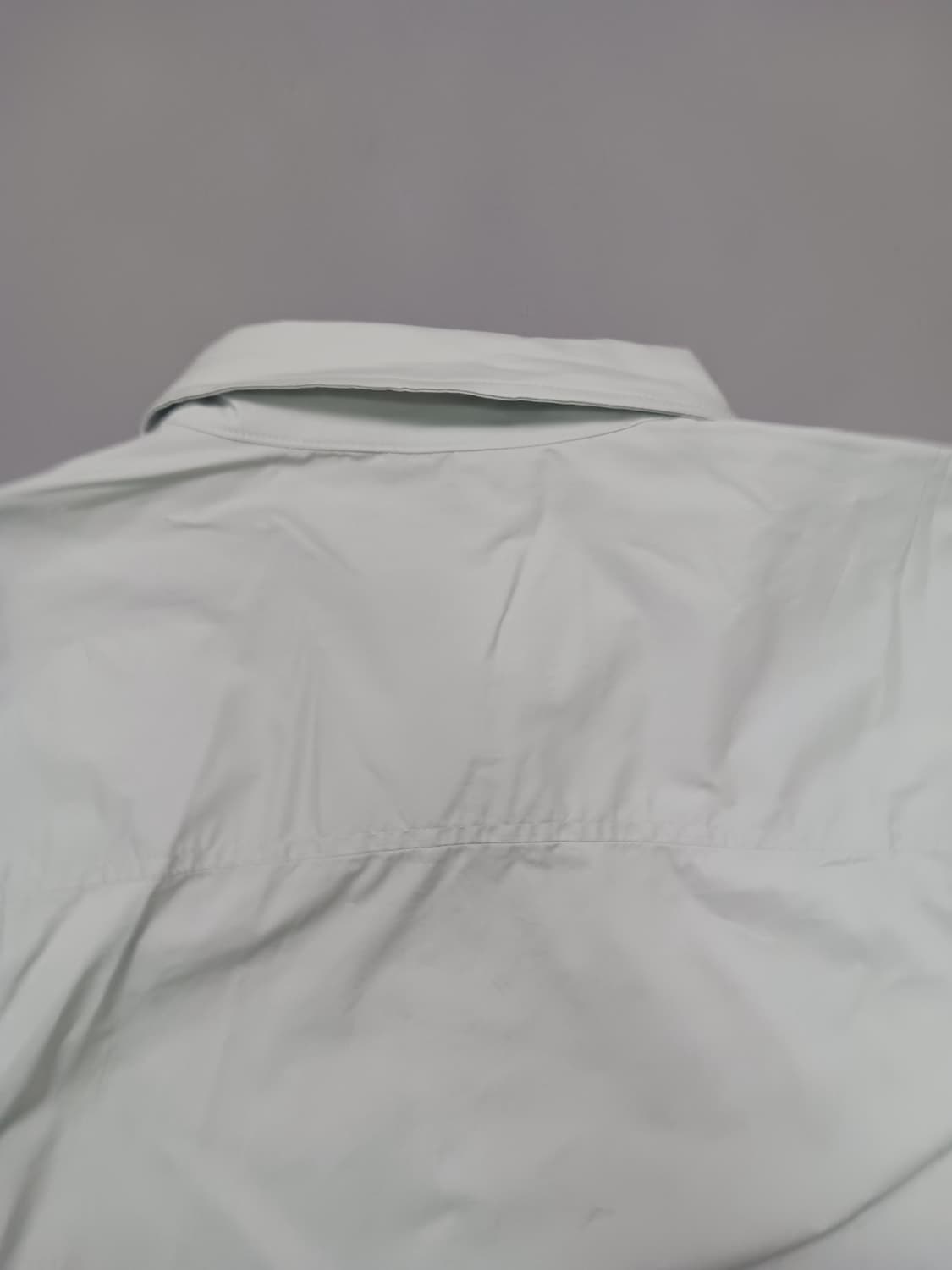 [M] 라퍼지스토어 연녹 오버핏 밑단 스트링 셔츠 상품이미지8