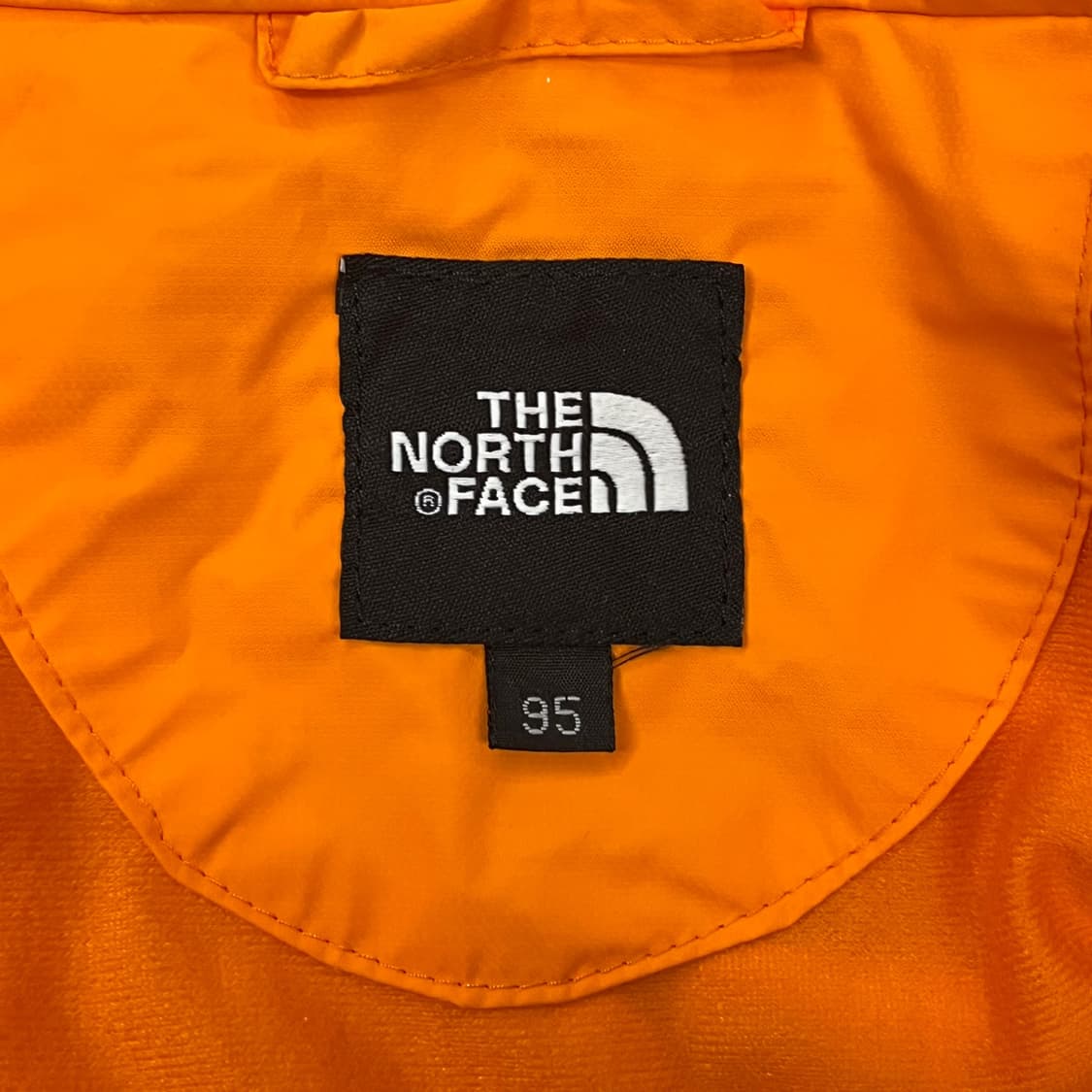 [정품/XL] 노스페이스 오렌지 블랙 바람막이 자켓 b17 상품이미지4