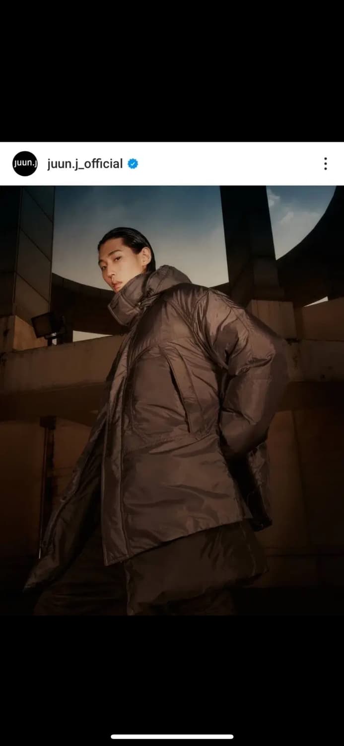 준지 189레이어드 패딩 48사이즈 상품이미지7