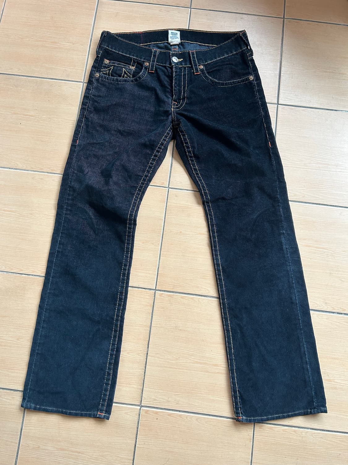 트루릴리전 BOBBY 코듀로이팬츠 34in 상품이미지3