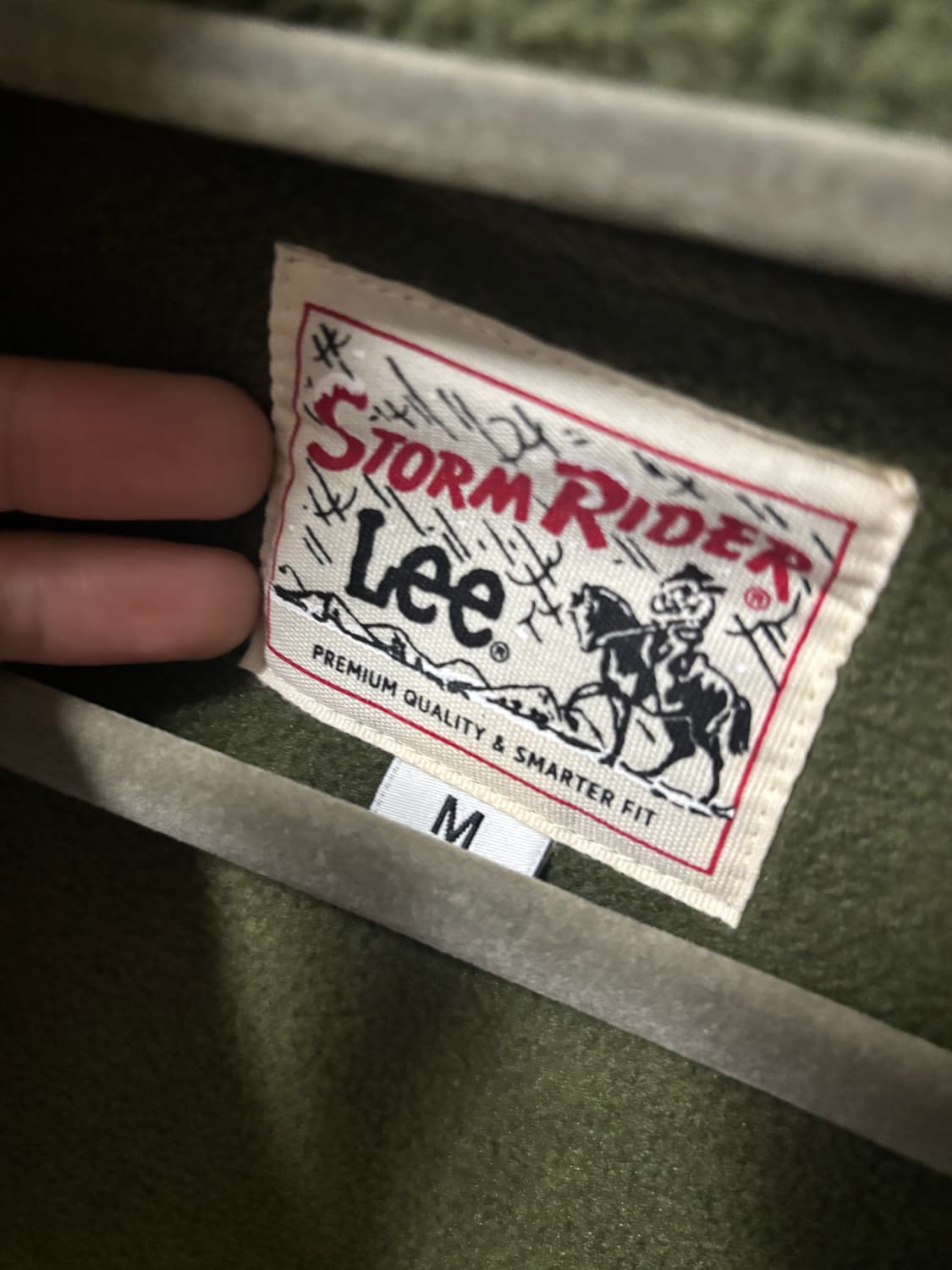 lee 후리스 카키 M 상품이미지2