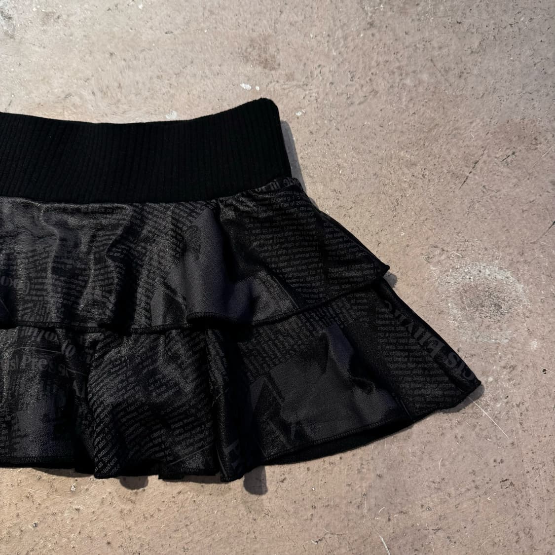 D.i.a. 레터링 스커트 상품이미지3