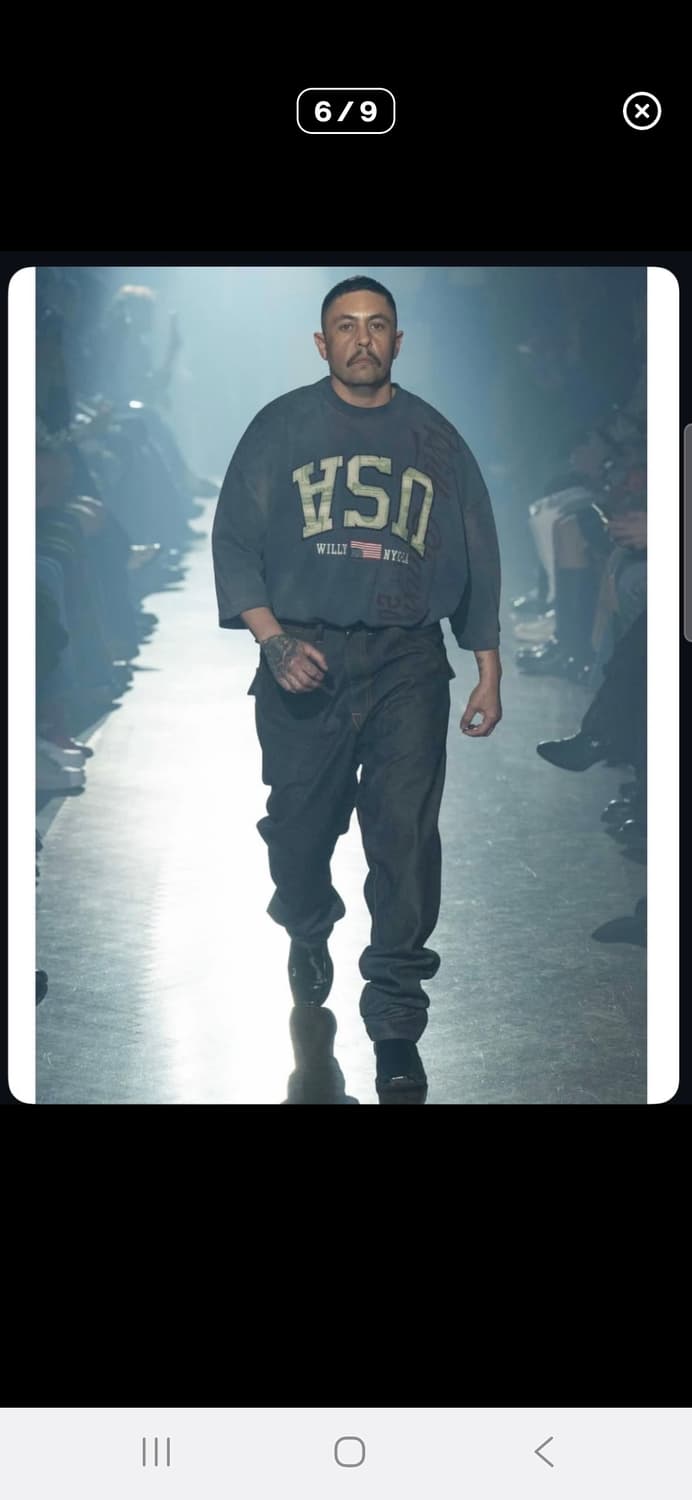 윌리 차바리아 버팔로 usa 티셔츠 M사이즈 상품이미지1