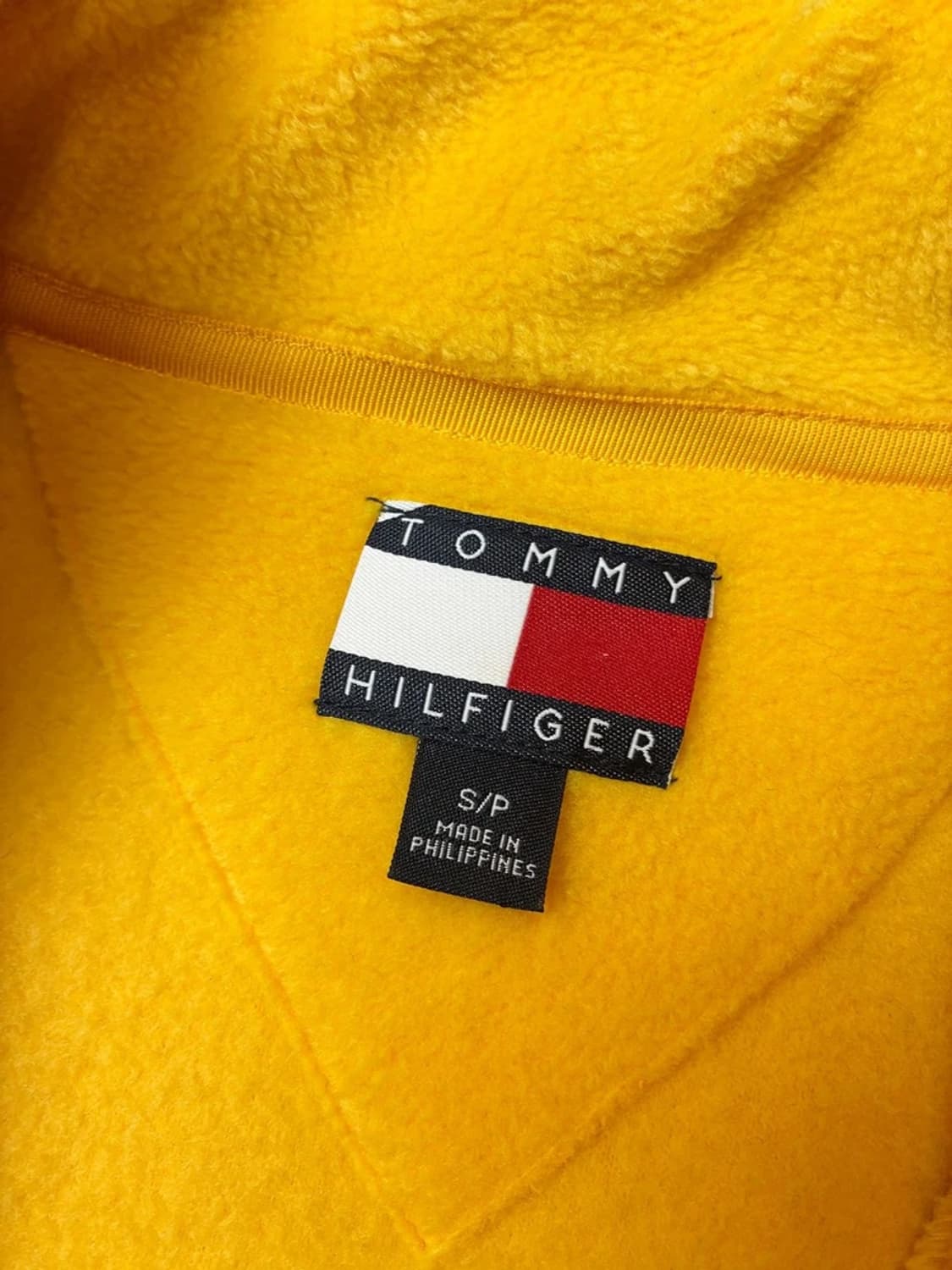 타미힐피거 90s 올드스쿨 빅로고 플리스 하프 맨투맨 PN5032 상품이미지6
