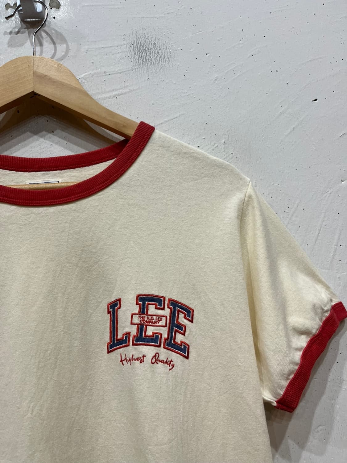 Lee 재팬 반팔 링거티 상품이미지2