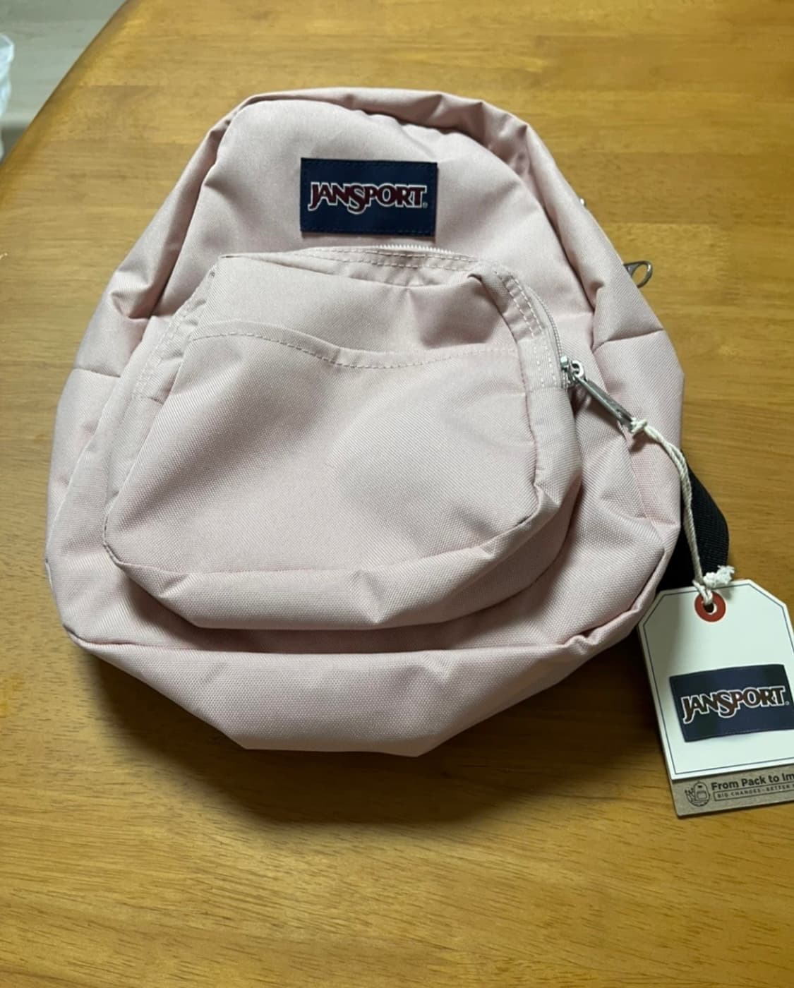 JanSport 쟌스포츠 하프파인트 미니백팩_미스티 로즈 상품이미지4