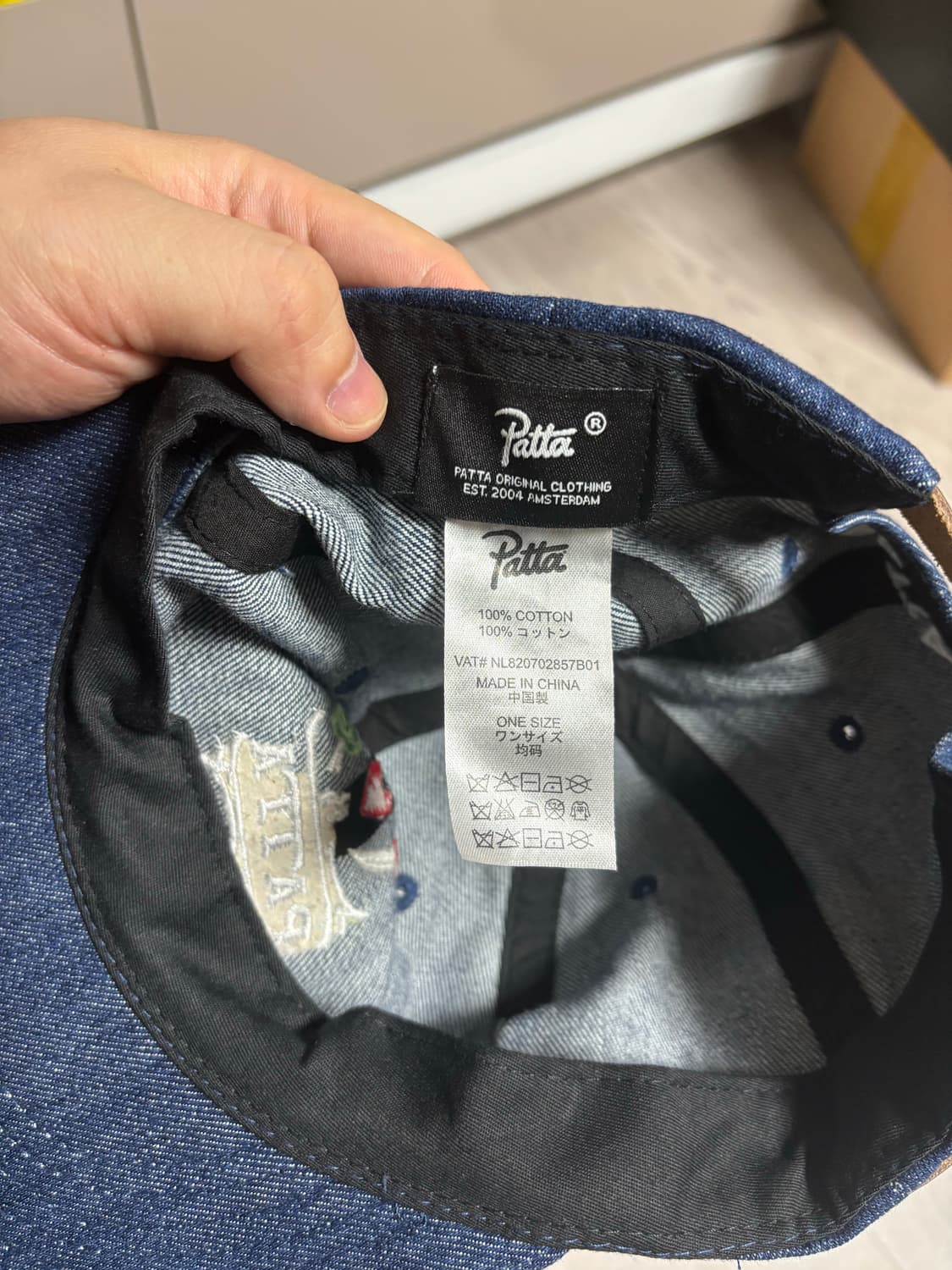 [os] 파타 patta 데님 모자 상품이미지7