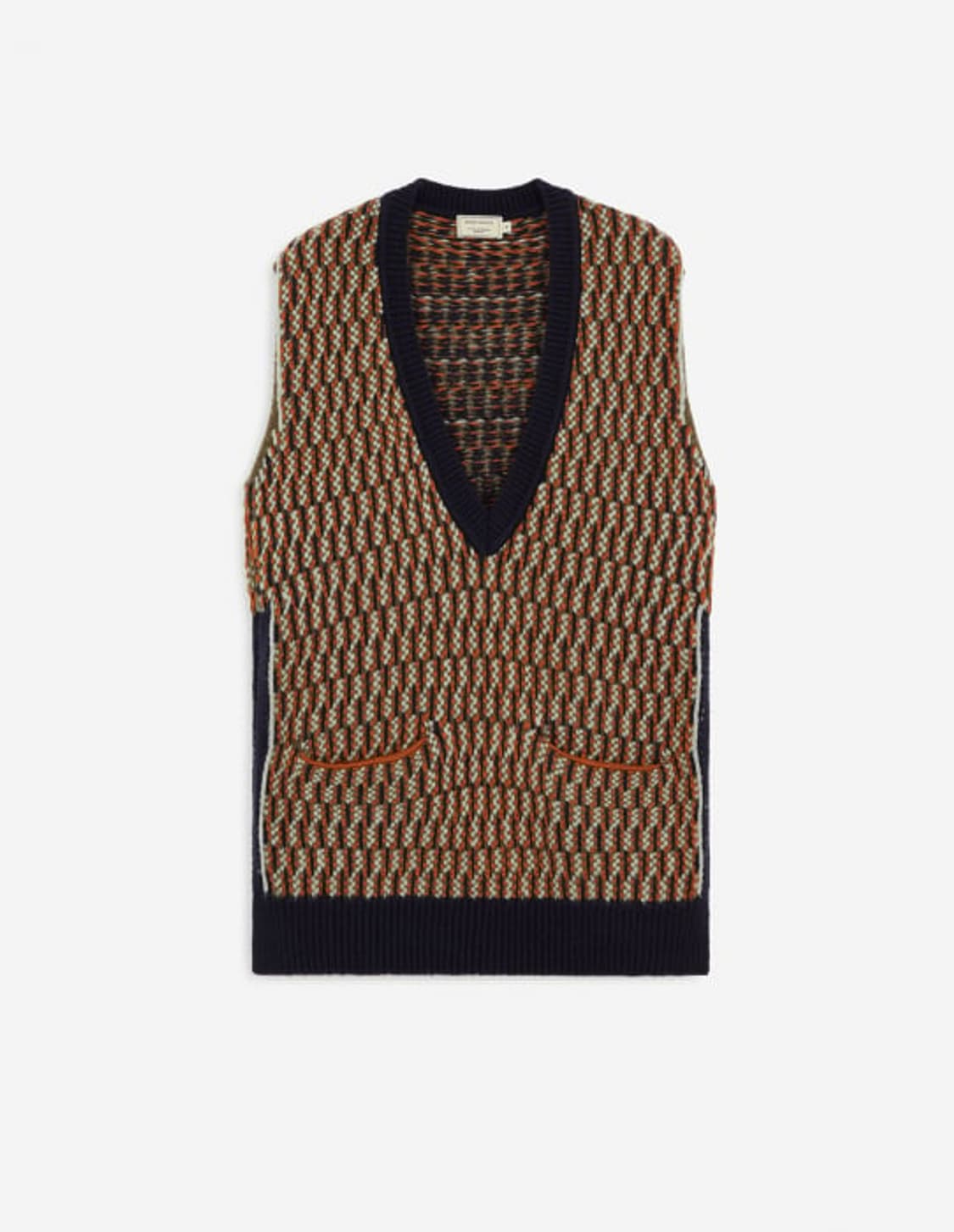 (새상품) 메종키츠네 울 베스트 S사이즈 상품이미지7