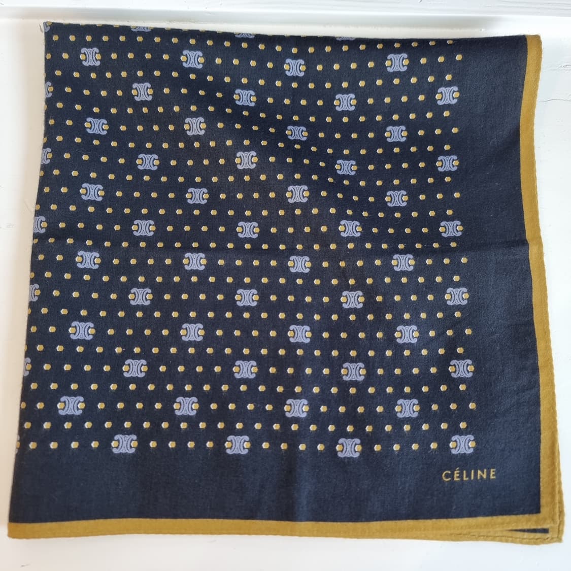 셀린느(CELINE) 일본정품 빈티지 손수건 / 미니 스카프 상품이미지4