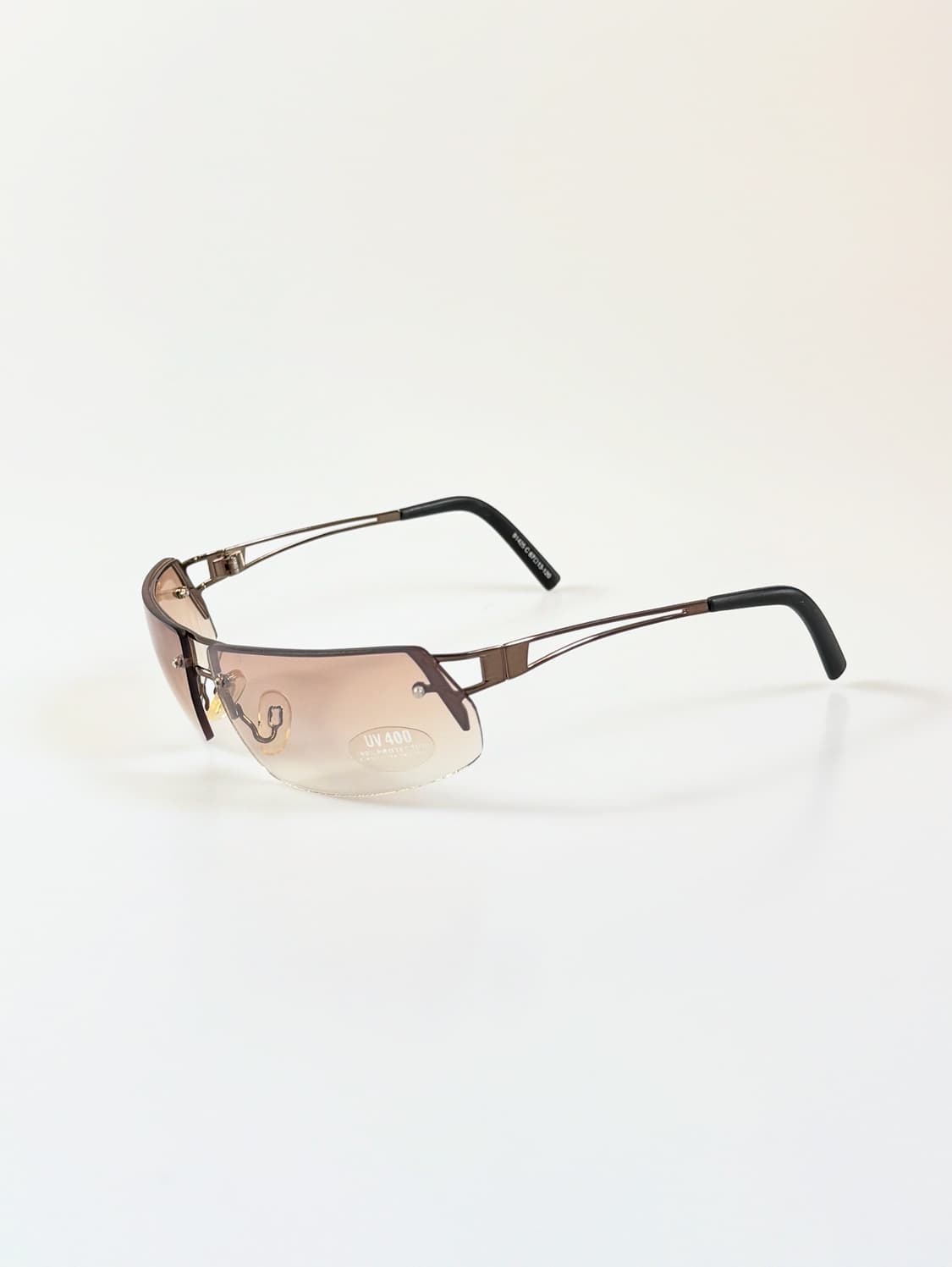 90s INKOGNITO 무테 스퀘어 틴트 빈티지 선글라스 상품이미지3