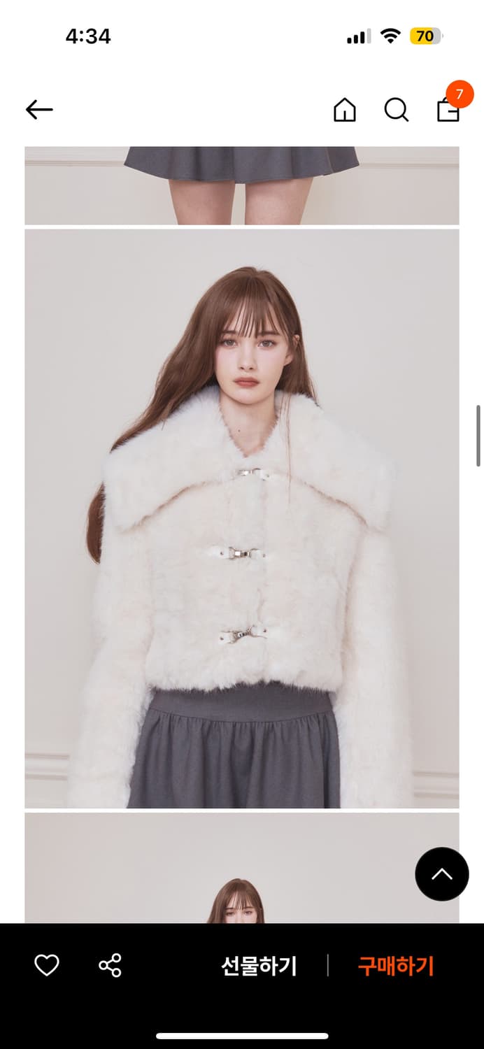 낫유어로즈 베베 세일러 퍼자켓 S 상품이미지1