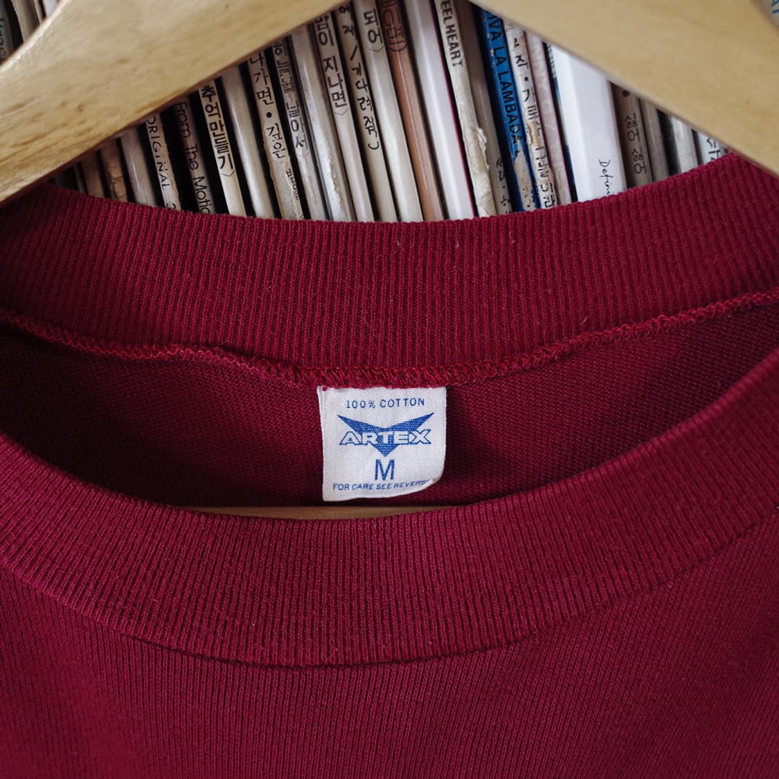 70's Artex 3/4 Cotton Jersey T-shirt 상품이미지6
