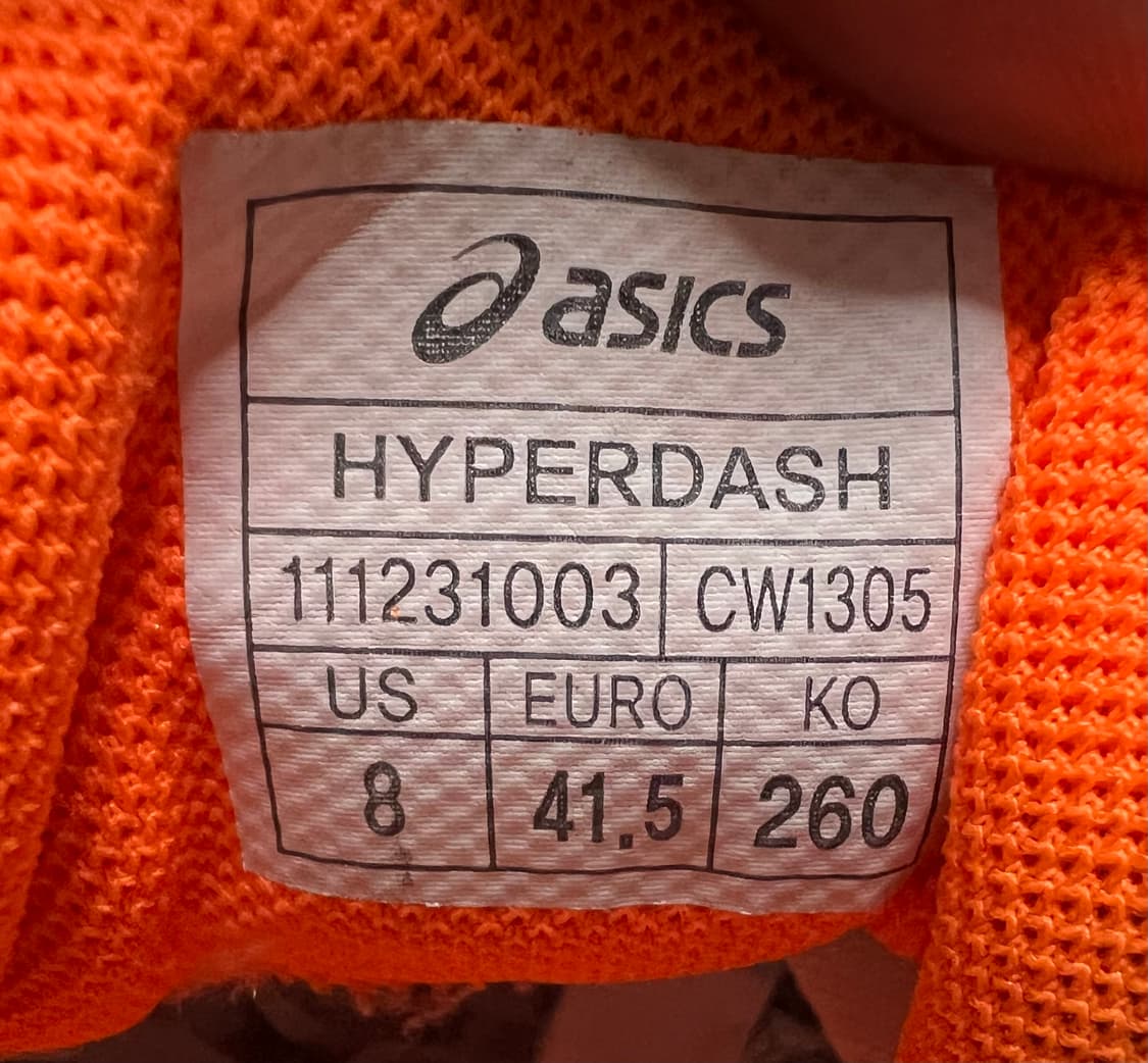 [260] 아식스 111231003 하이퍼대쉬 상품이미지8