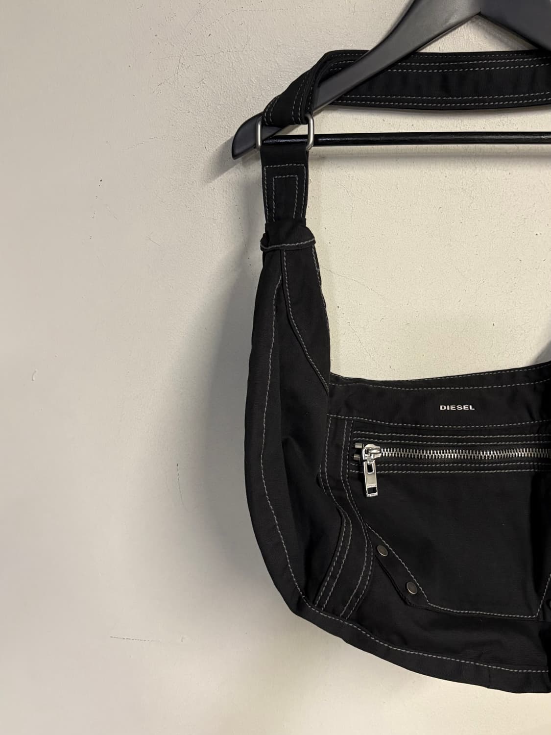 DIESEL cotton stitch shoulder bag 상품이미지3