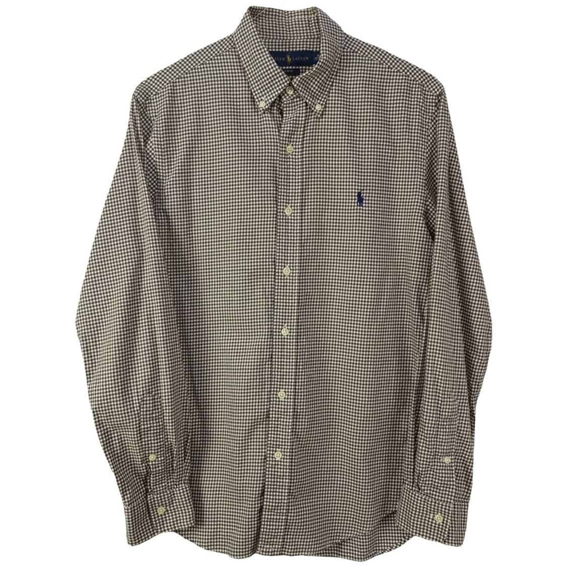 [폴로 랄프로렌] 포니 로고 자수 슬림핏 체크 셔츠 M18381 상품이미지2