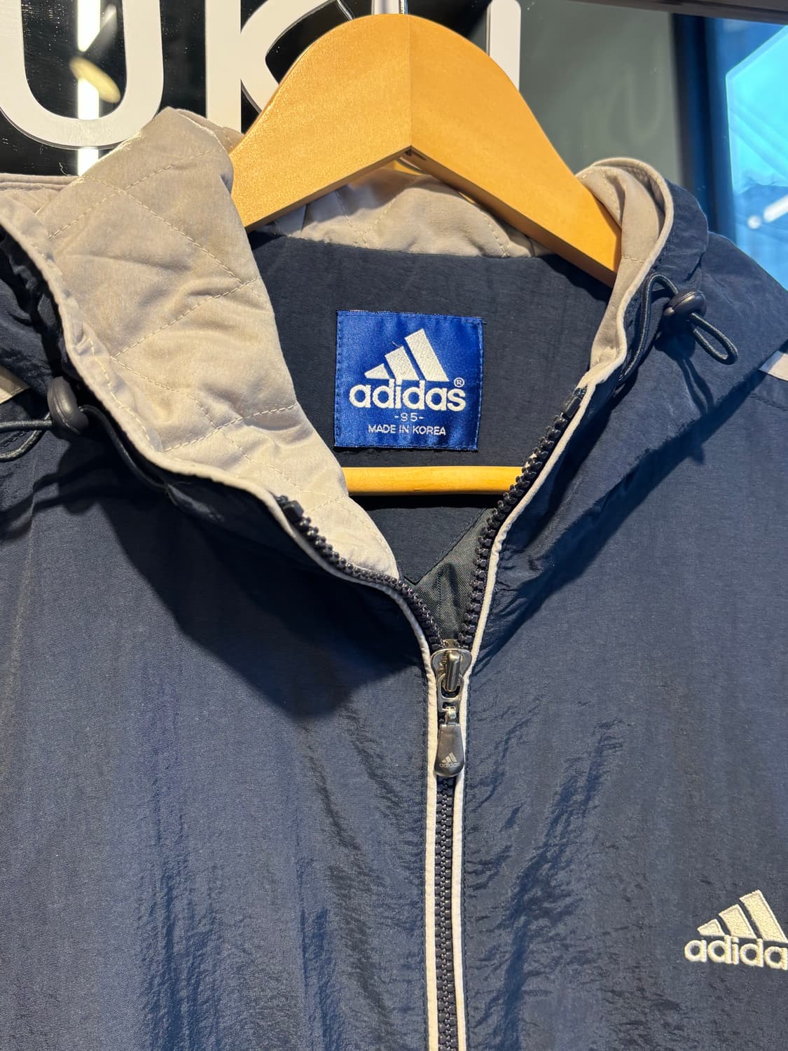 아디다스 올드스쿨 네이비 점퍼 M 상품이미지4