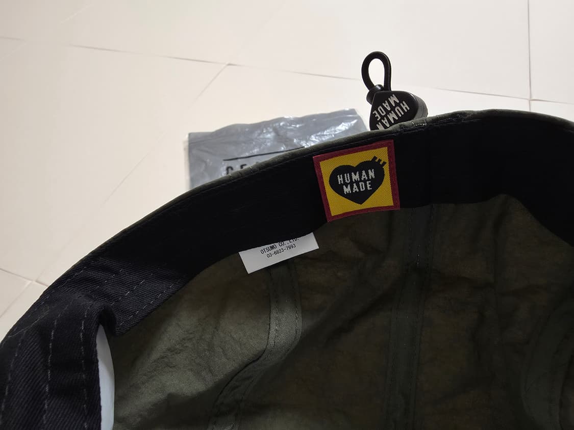 휴먼 메이드 4 패널 캠핑 캡 올리브 드랩 상품이미지4