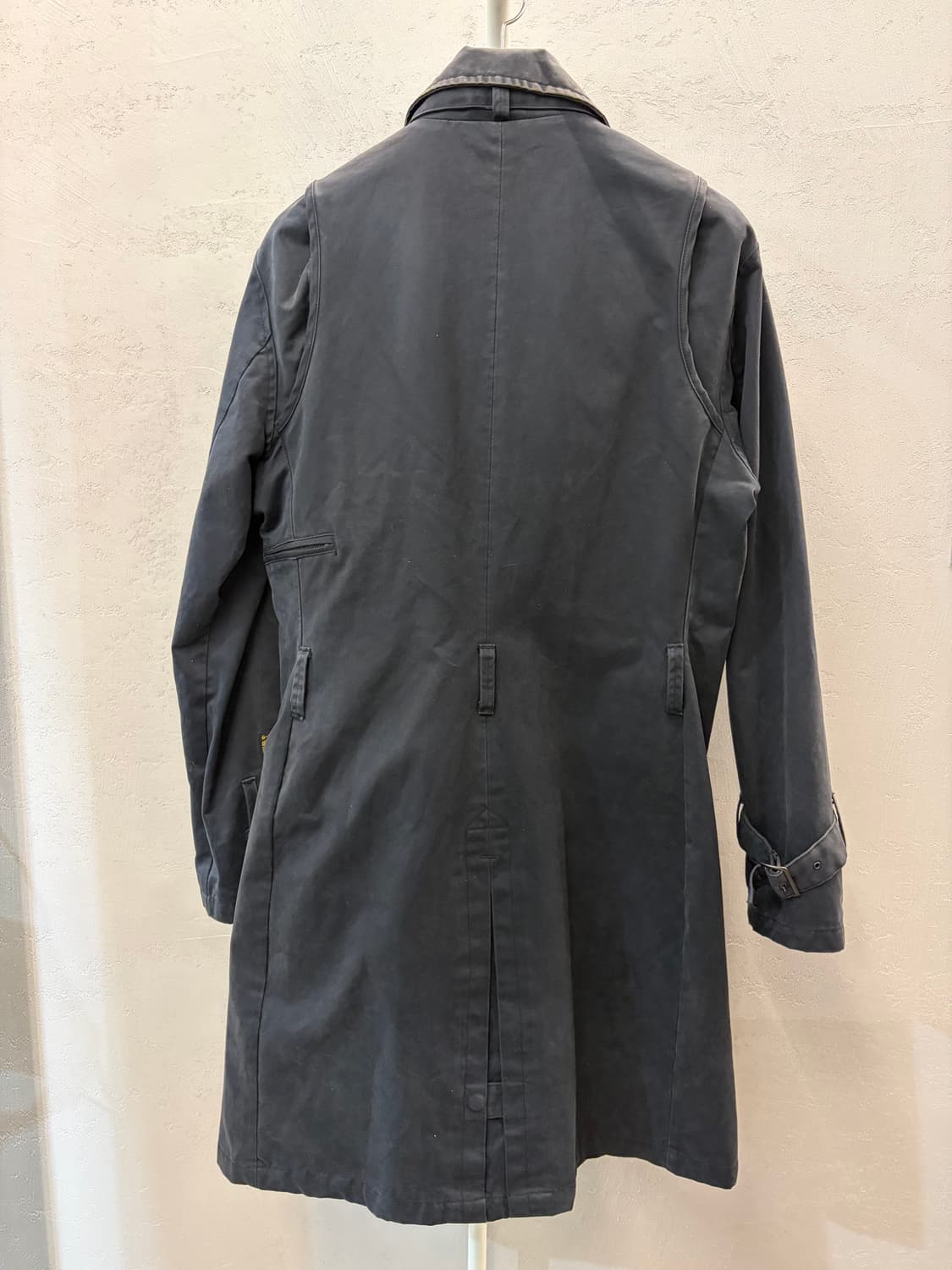 GSTAR 지스타 트렌치 코트 네이비 XL 상품이미지8