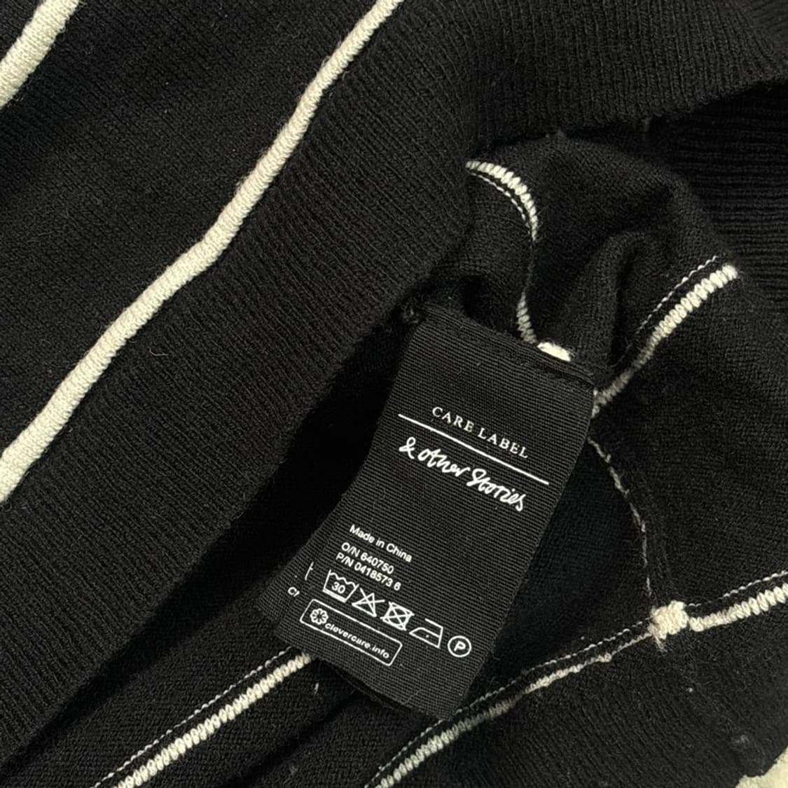 & OTHER STORIES 단가라 니트 스웨터 M 상품이미지4