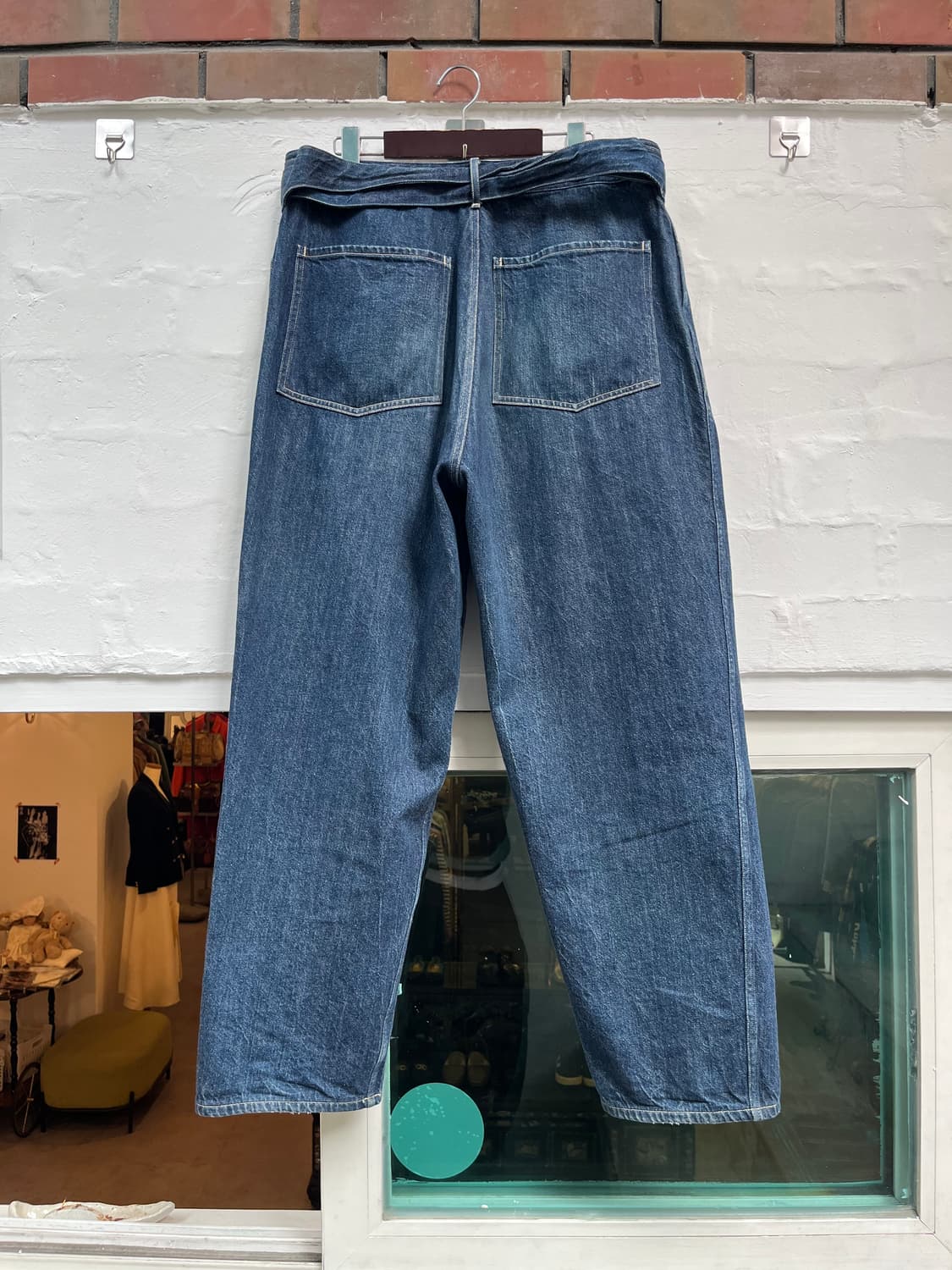 Comoli 코모리 벨티드 데님 팬츠 3 상품이미지8