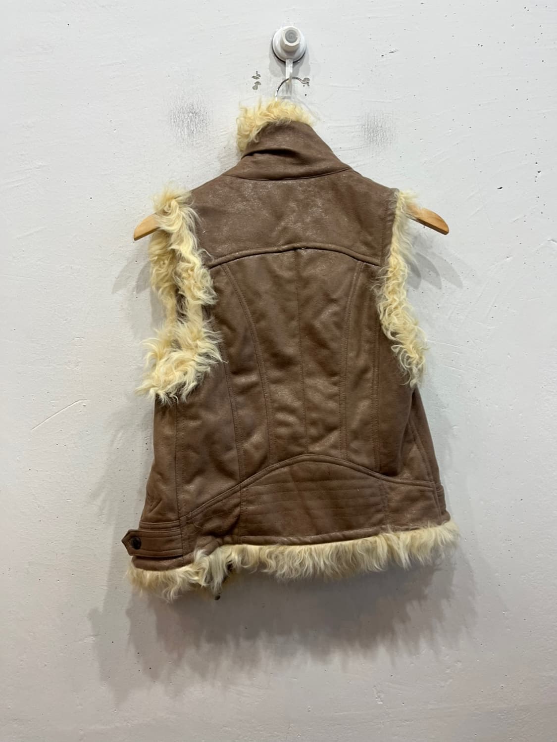 mesense 무스탕 양털 베스트 조끼 상품이미지4