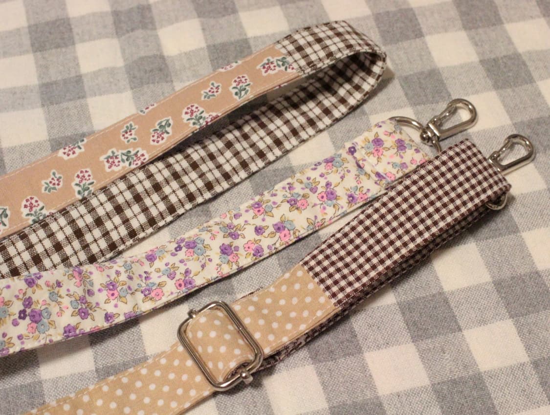 핸드메이드 패치워크 가방끈 숄더끈 상품이미지5