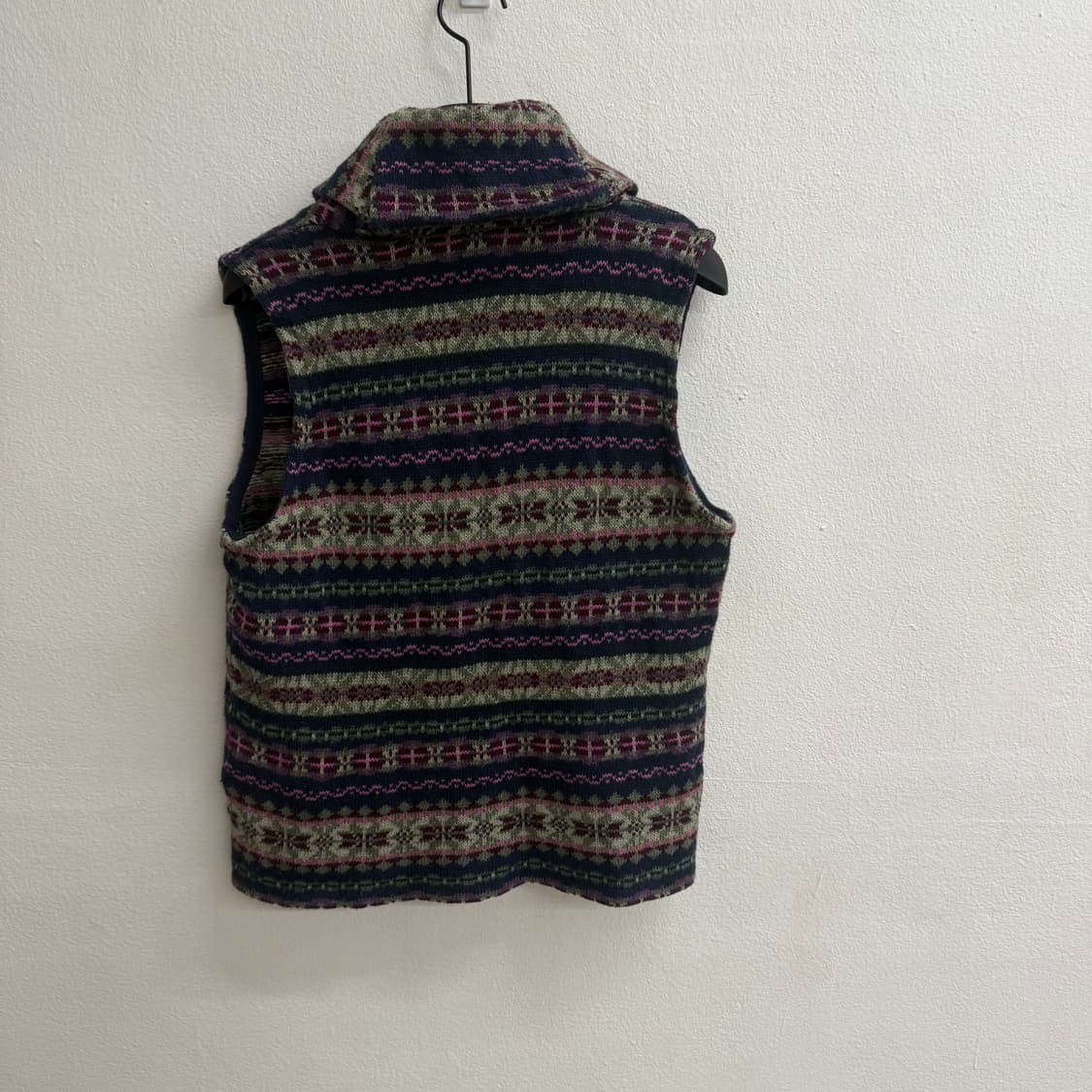 CHAPS(챕스) 데님 니트 조끼 베스트 (L) 상품이미지4