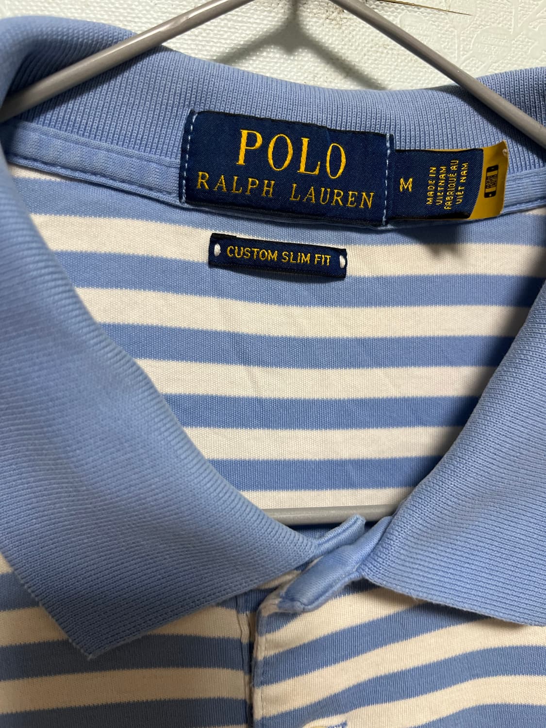폴로 랄프로렌 스트라이프 반팔 카라티 상품이미지3