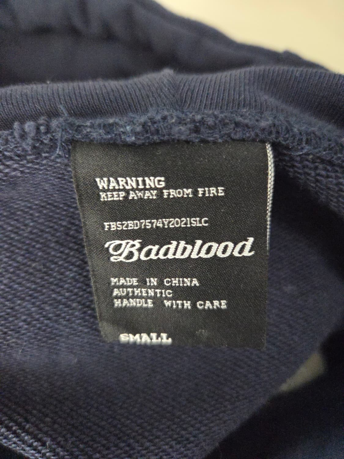 BADBLOOD 배드블러드 아카데미 스포츠 크롭 후드티 상품이미지7