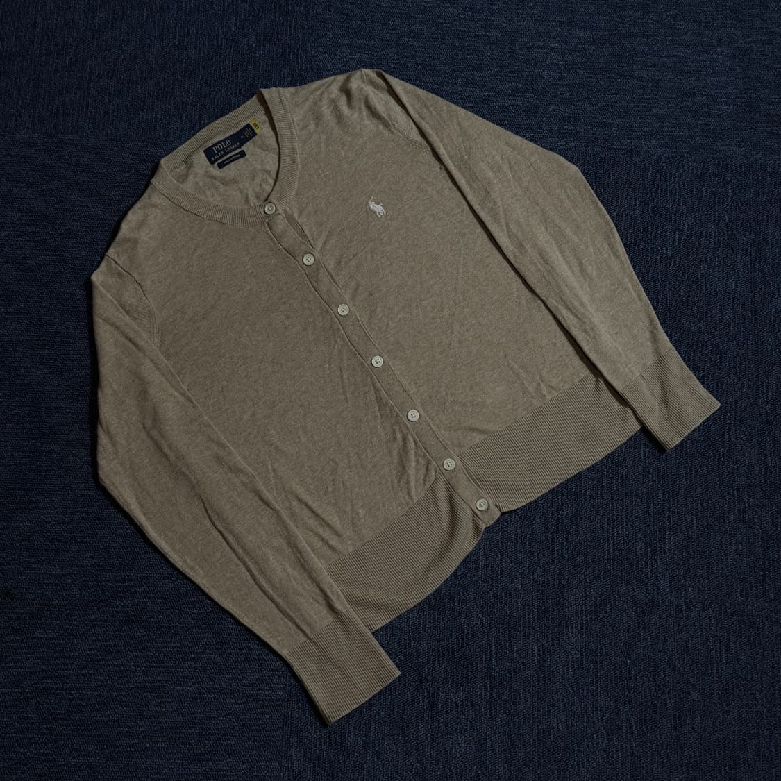 폴로 랄프로렌 그레이 가디건 상품이미지1