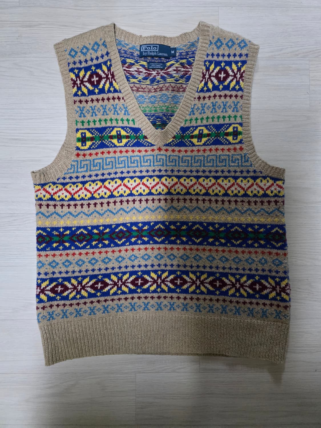 폴로 랄프로렌 페어아일 베스트 M 상품이미지1