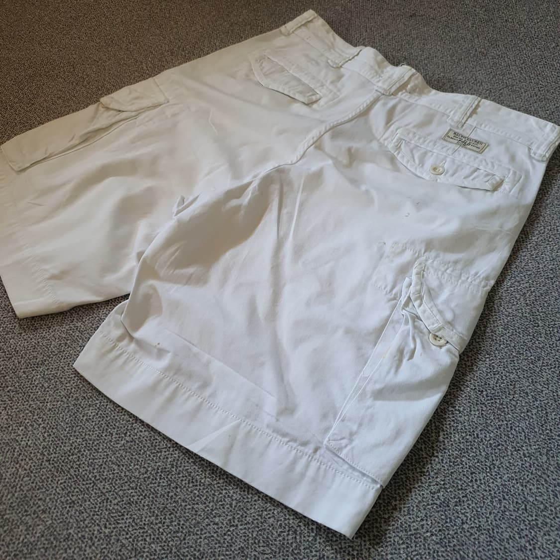 폴로 랄프로렌 화이트 카고 숏팬츠  No.50 상품이미지8