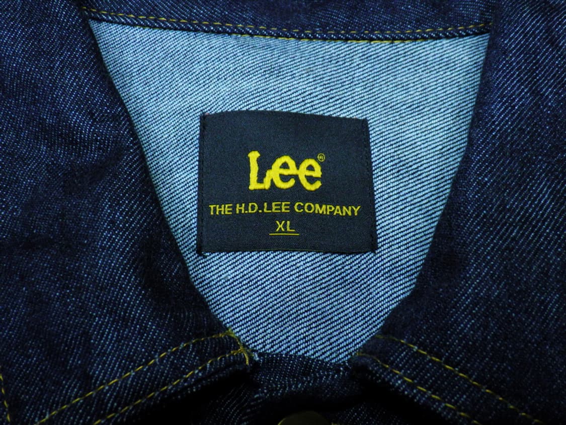 (XL) Lee 코듀라 RAW데님 1ST 트러커 자켓 인디고 로우 상품이미지6