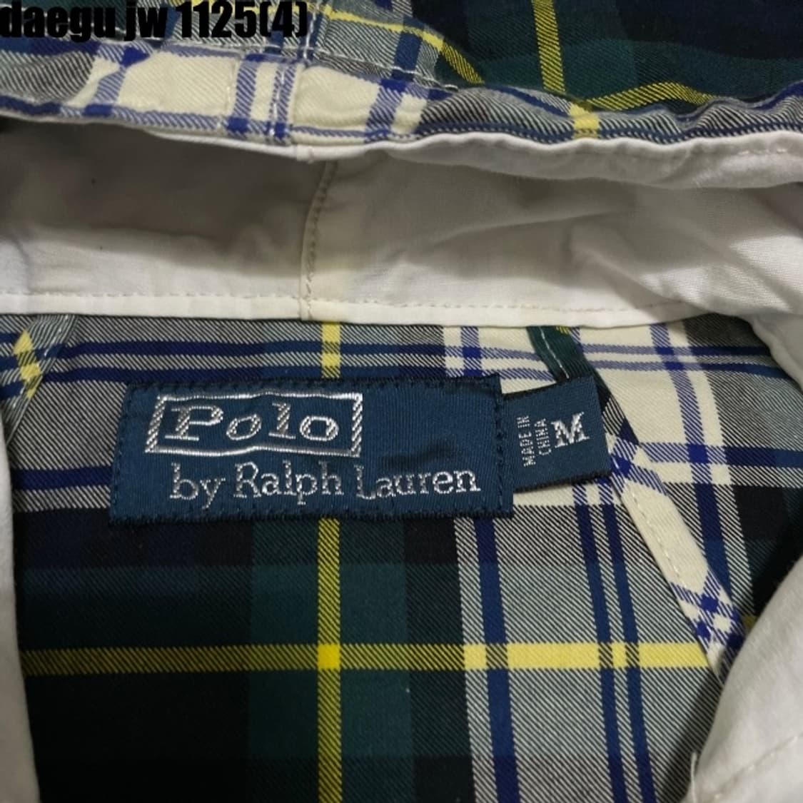 폴로 체크 자켓 상품이미지3