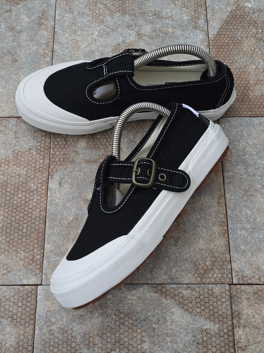 (230)반스 메리제인 블랙 화이트  상품이미지3