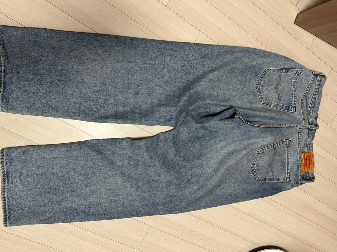 리바이스 나이키 콜라보 배기진 청바지 데님 사이즈 34x32 팝니다 상품이미지3