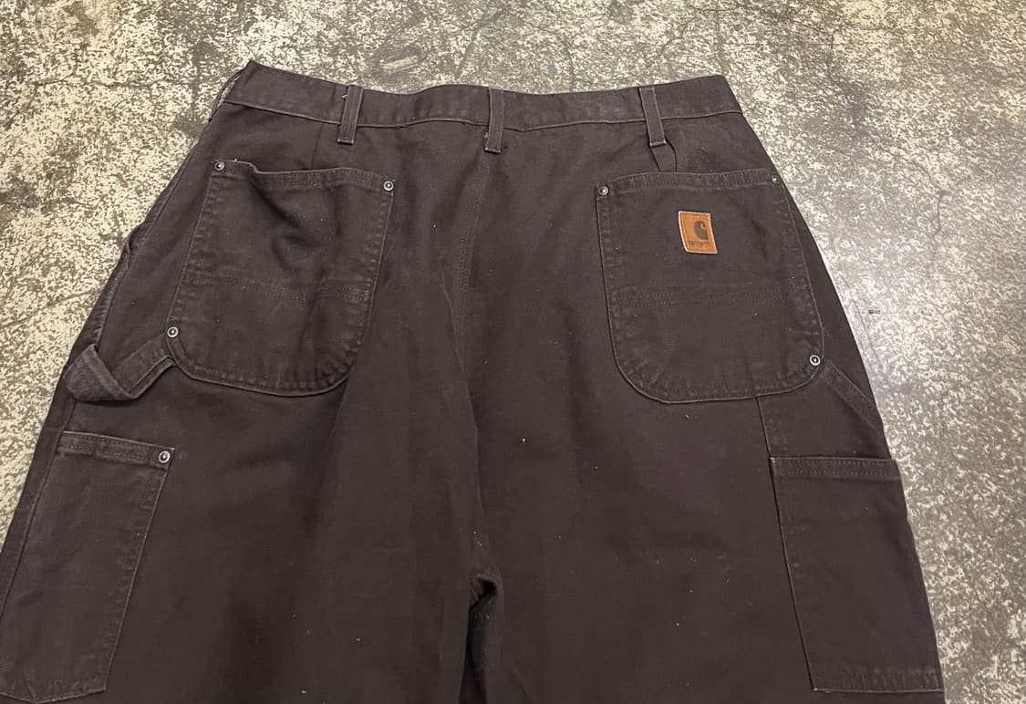 10s 칼하트 더블니 브라운 카펜터 팬츠 상품이미지7