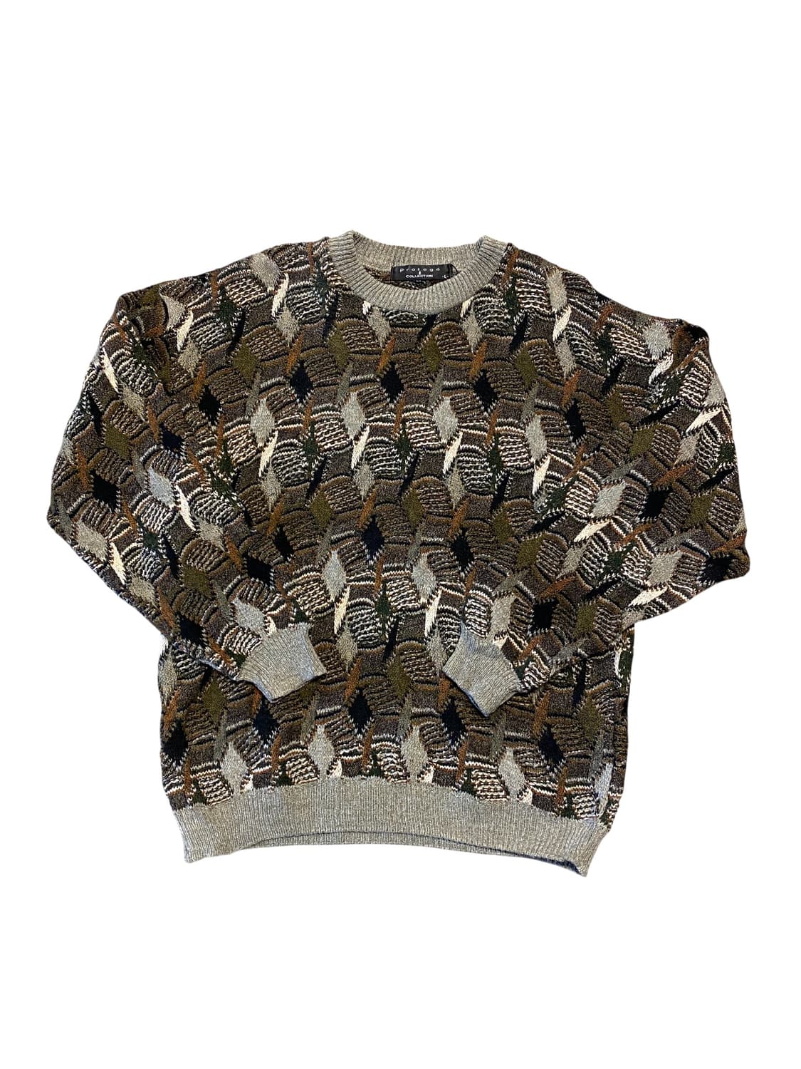 빈티지 라운드 니트 MADE IN USA (Man L) AA0982 상품이미지3