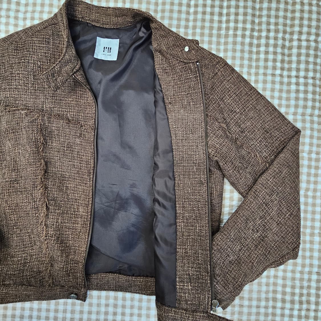 stage 크롭 간절기 자켓 남자100 상품이미지5