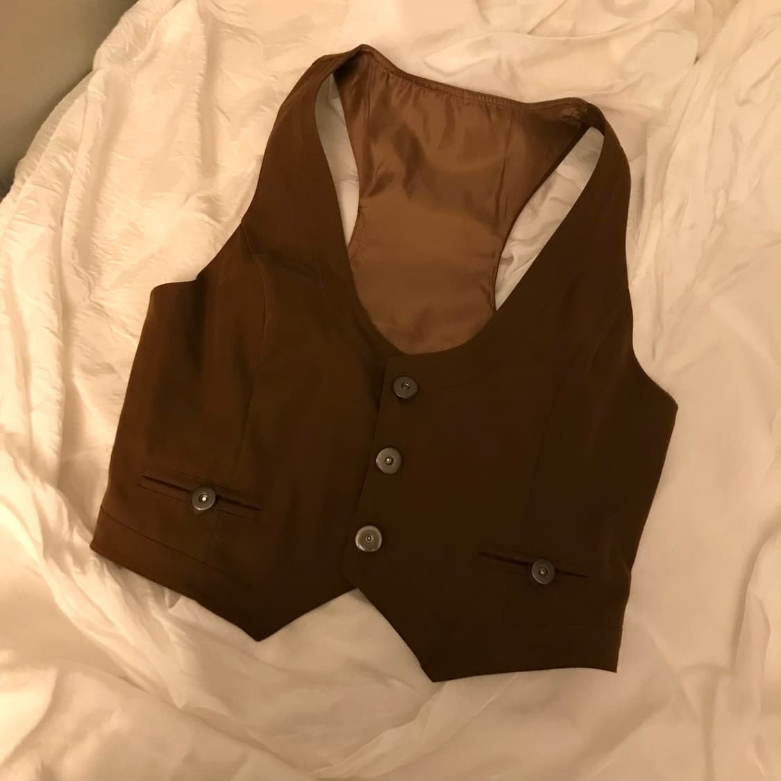 Vintage 갸루 고스펑크 Y2k Vest 상품이미지2