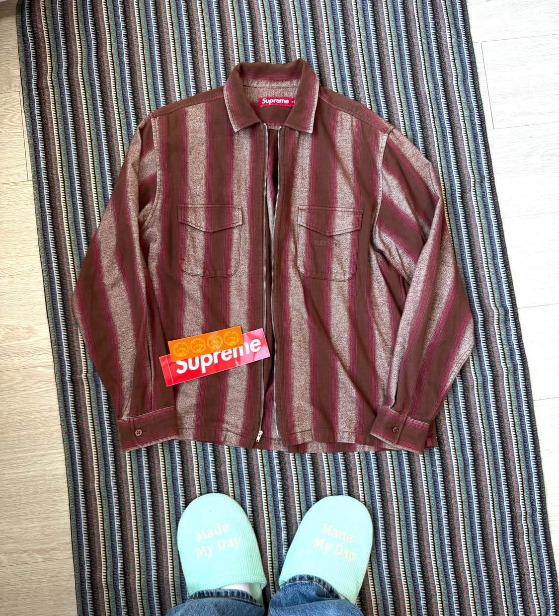 슈프림 플란넬 셔츠 자켓 상품이미지2