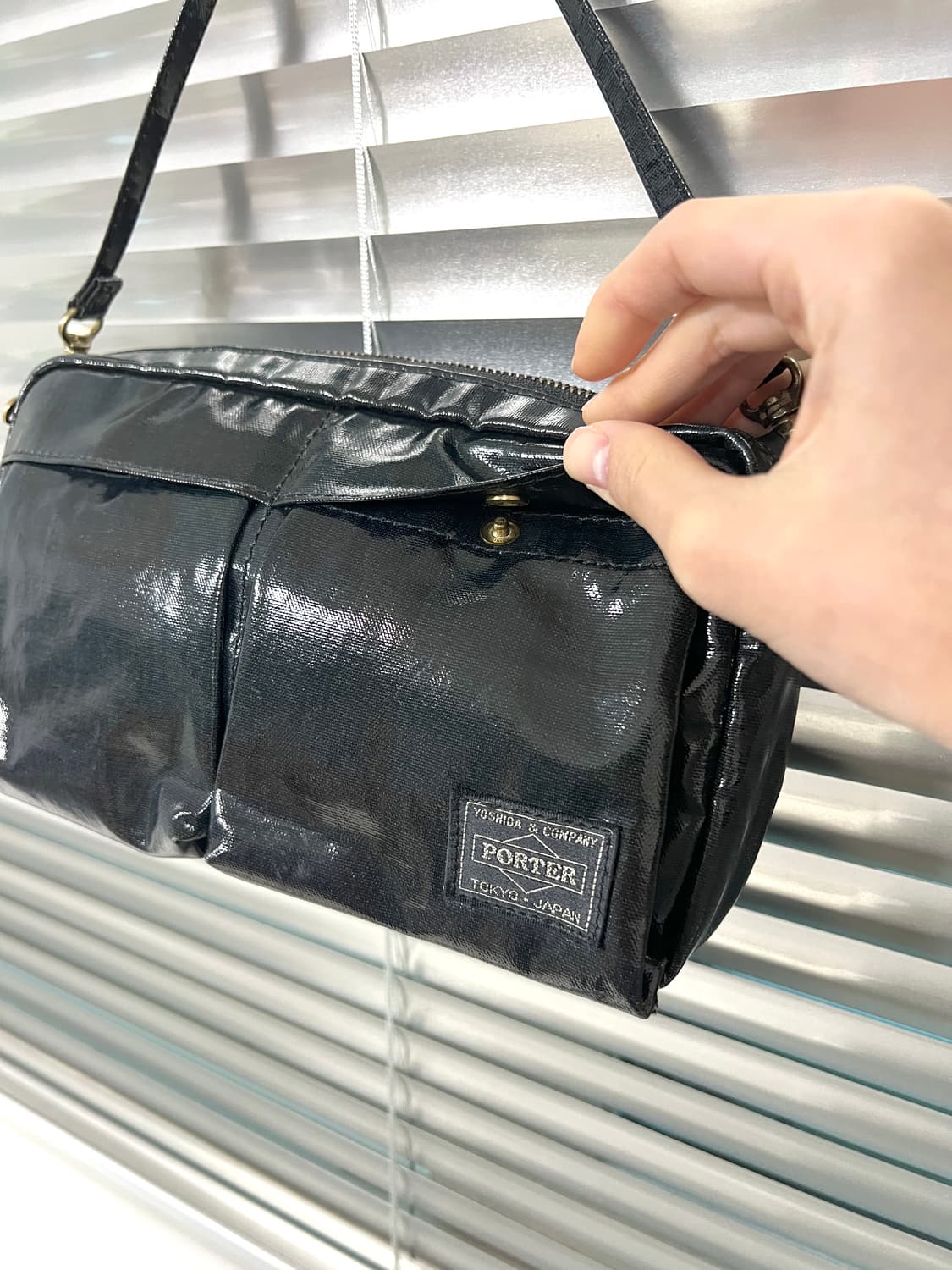 PORTER-POCKETABLE SHOULDER BAG(Green) 상품이미지2