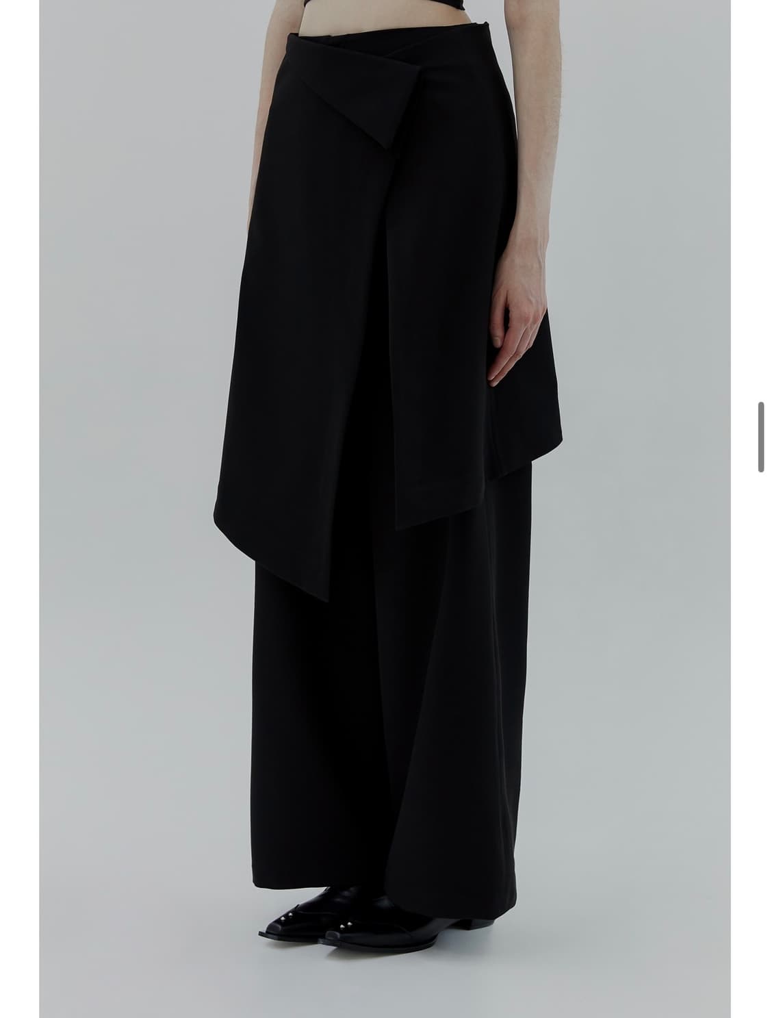 새제품/트리밍버드 랩스커트 팬츠 상품이미지4