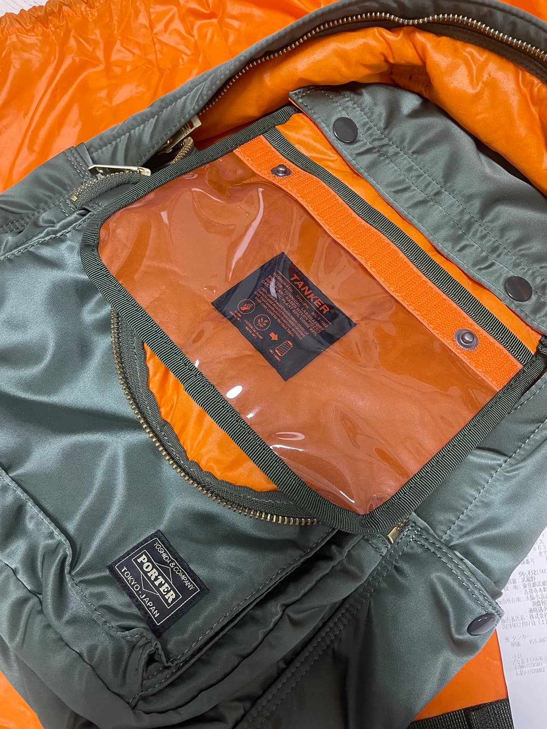 포터 탱커 데이팩 세이지 그린 상품이미지7