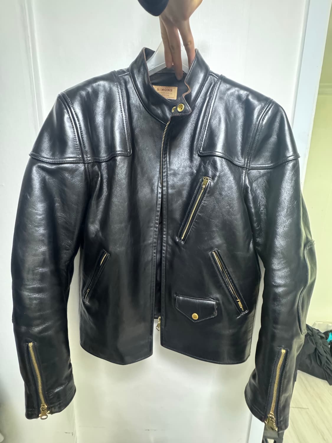 리얼시몬스 말가죽 베놈자켓 상품이미지1